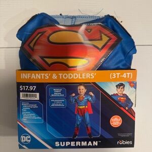 Toddler Superman Costume 3t-4t